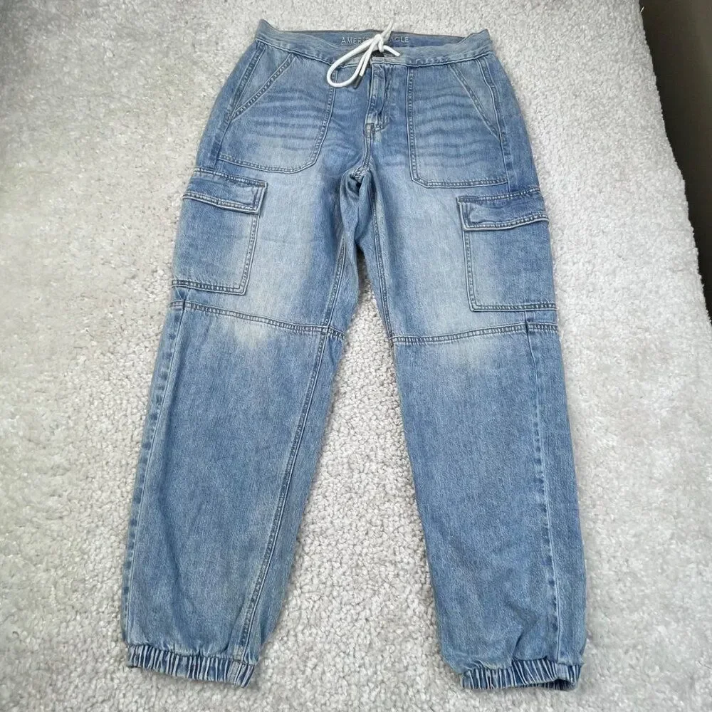 American Eagle Cargo Pocket Jogger Jean 8